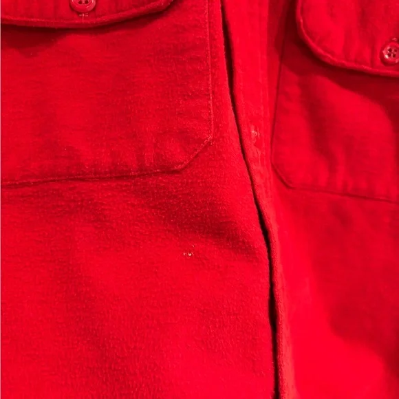 Vintage 70s Duxbak Chamois Button Down Hunting Shirt - Picture 5 of 6